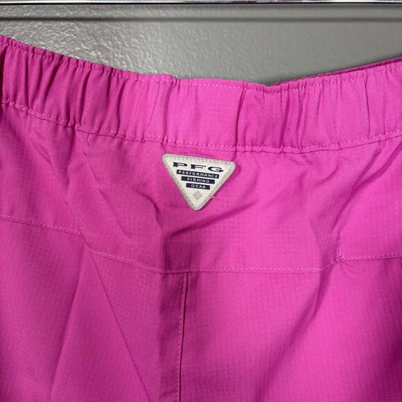 Columbia NWT Pink PFG Omni-Shade Utility Shorts - Size 2X - Women's Plus Size - Picture 8 of 9